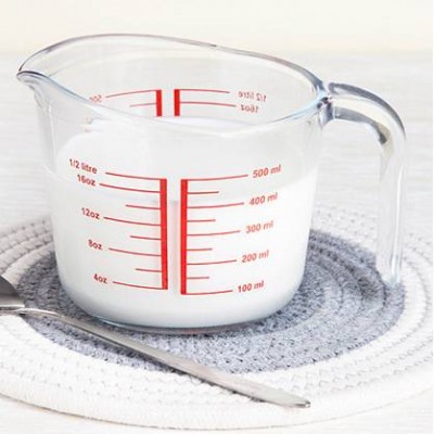 Customize Measuring Cups 500ml 17oz Kitchen Accessories Organizer Cup With Strong Handle